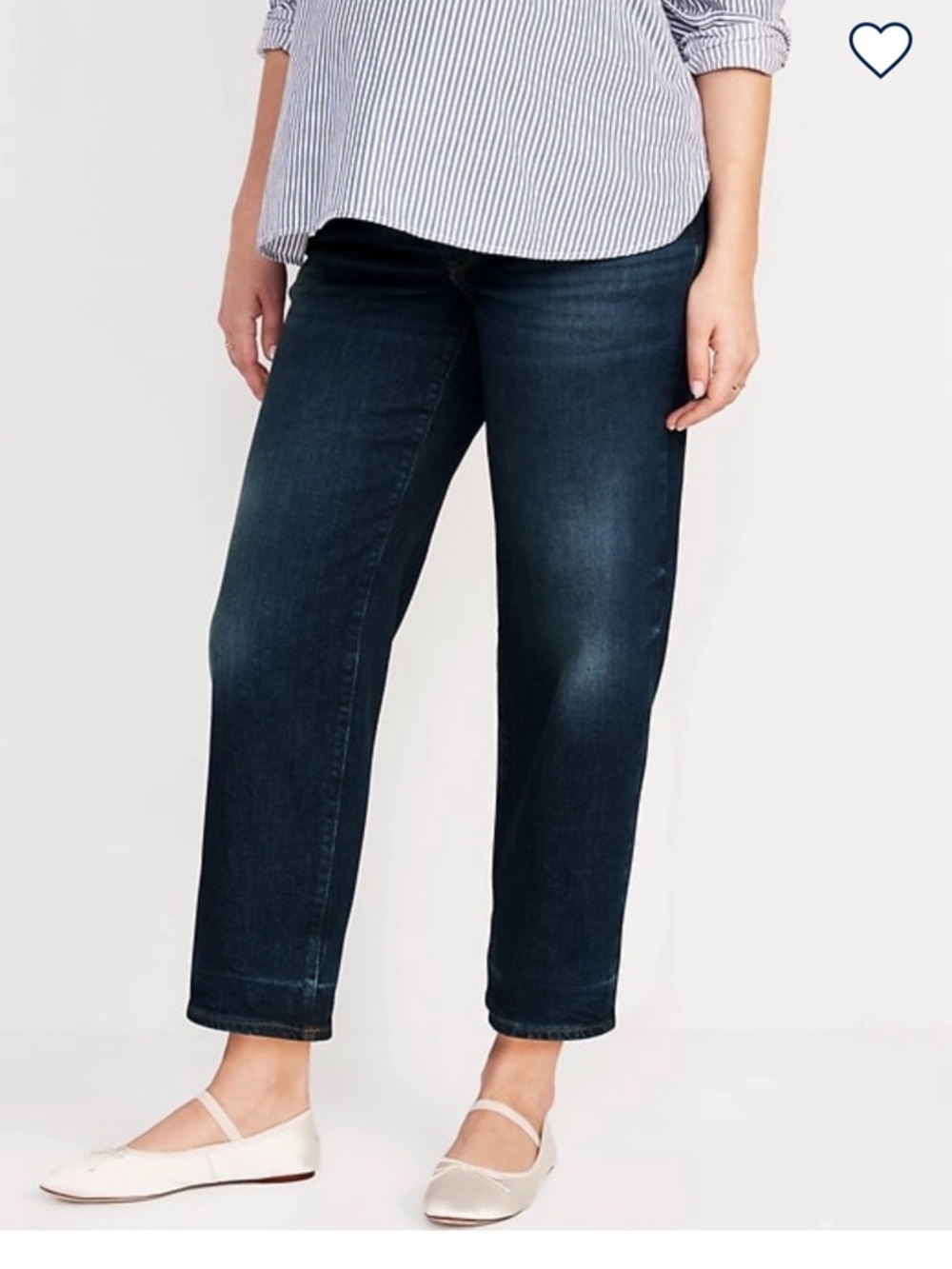 Old Navy Maternity Full-Panel OG Loose Jeans